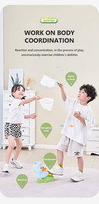 Air Discs Launcher Kinderspielzeug, für Indoor und Outdoor Spiele