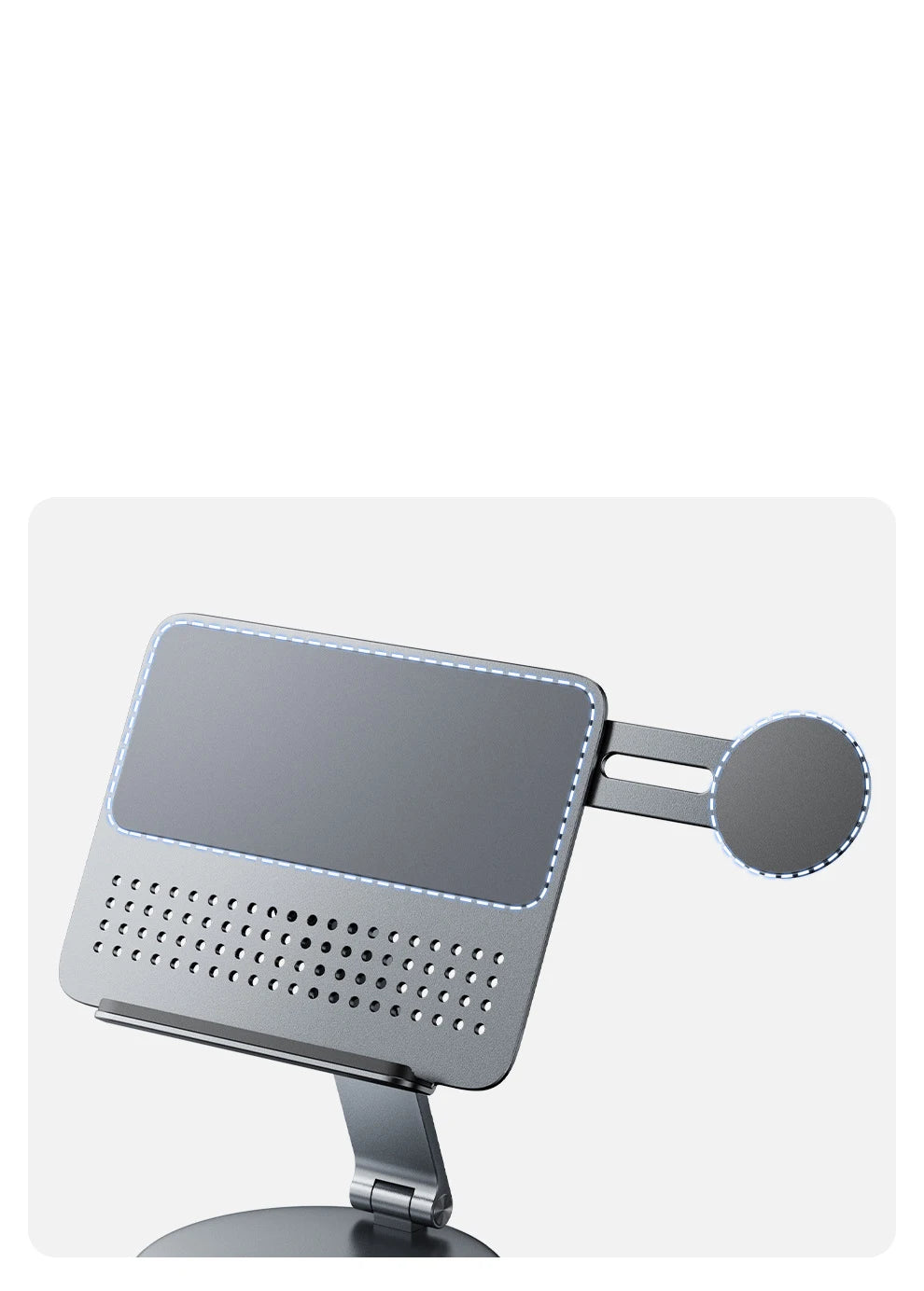 Tablet-Ständer, iPad, Desktop, magnetischer Handyständer 360° °   Drehbarer, zusammenklappbarer, spezieller Ständer für Live-Malerei im Büro