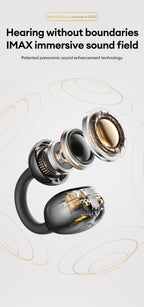 AI-Übersetzungskopfhörer AOC Ohrclip-Ohrhörer OWS Bluetooth Smart LCD-Bildschirm-Touch-Kopfhörer Gaming Wireless Sport Headset 3521