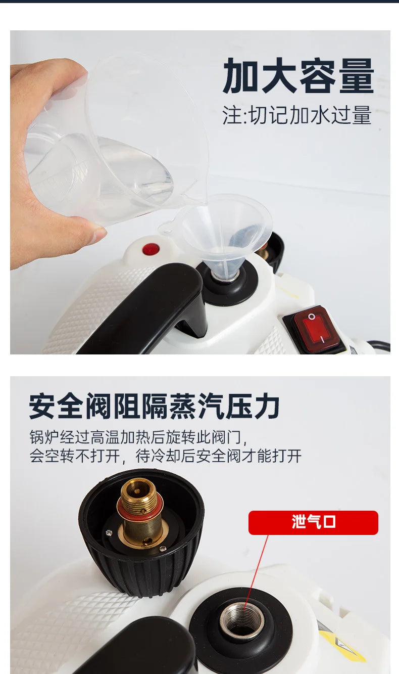 Dampfreiniger Haushalt Hochtemperaturreiniger Sofa Teppich Küchengeräte Reinigung Sterilisation Auto Schönheit 8619