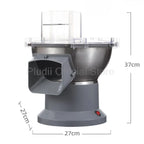 M1 Kommerzieller elektrischer Gemüseschneider, multifunktionale Küchenmaschine, kompakter Schnittlauch, Frühlingszwiebelschneider für Küche, Restaurant, Zuhause