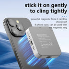 Blueendless Magnetisches M2 2230 2242 NVMe SSD-Gehäuse mit Lüfter 100 W PD-Aufladung Typ C NVMe PCIE SSD-Gehäuse für iPhone Mac