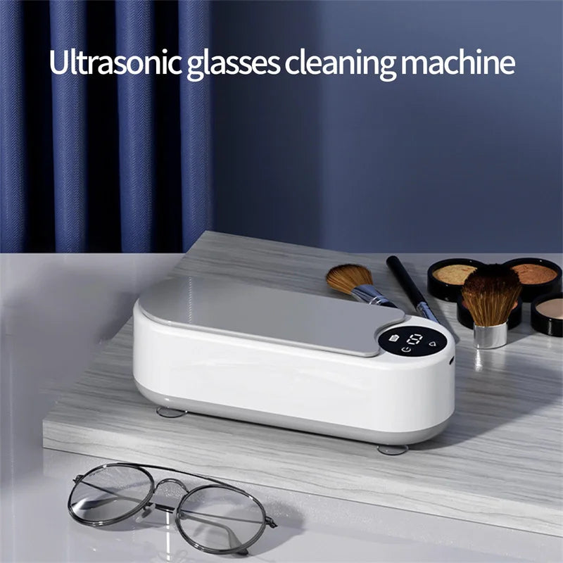 Nettoyeur à ultrasons portable Clean Pod 450 ml, appareil de nettoyage pour bijoux, bagues, lunettes, pinceaux de maquillage