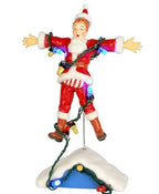 Weihnachten Leuchtende Harz Haus Santa Claus Auto Haus Ländlichen Urlaub Garage Dekoration Desktop Dekoration Statue Weihnachten Geschenk