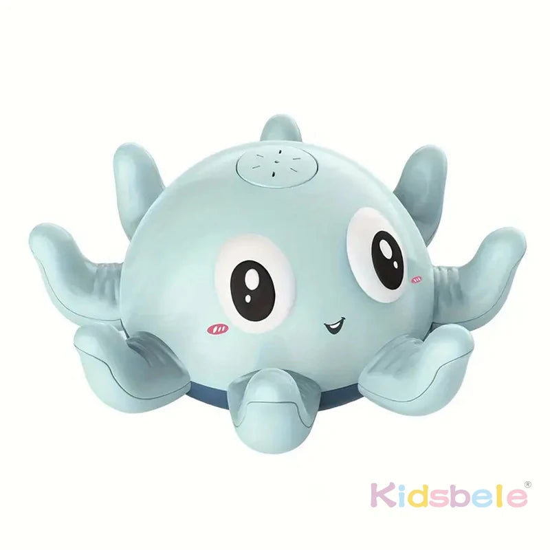 Baby Badespielzeug Oktopus – Leuchtend, Musik & Wasserspritzer