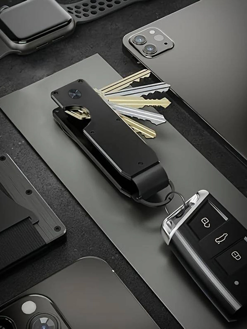 Neuer minimalistischer, innovativer Schlüsselhalter