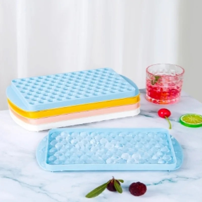 1PC 104grid Mini Ice Cube Tray Ice Ball Maker Mold Tiny Crushed Ice Tray für Kühlung Getränke Kaffee Saft werkzeuge Haushalt Party