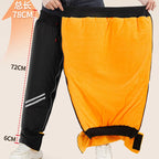 72CM Winter Motorrad Knie Wärmer Fleece Verdicken Pad Warme Wasserdichte Knie Ärmeln