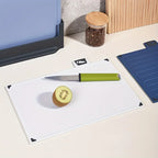 5 Stück/Set 4-Farben-Sortier-Schneidebrett mit Sockel, kann in der Spülmaschine gereinigt werden, geeignet für Küche, Outdoor, tragbar