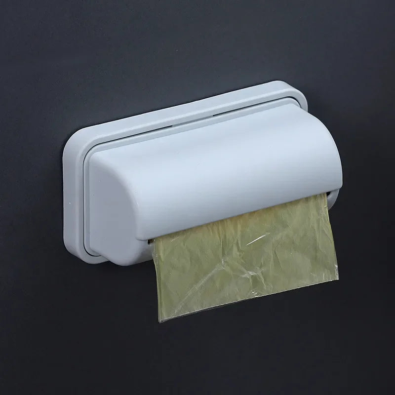 Aufbewahrungsbox für Einkaufstüten in der Küche, ausziehbarer Beutelspender