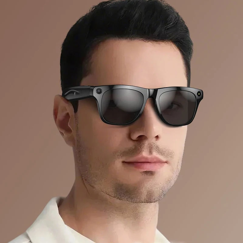 OPPO 2025 100 MP Kamera, intelligente KI-Brille, wasserdicht, Bluetooth, Anruf, Musik spielen, intelligente Brille, Bilder identifizieren, verwenden Sie ChatGPT