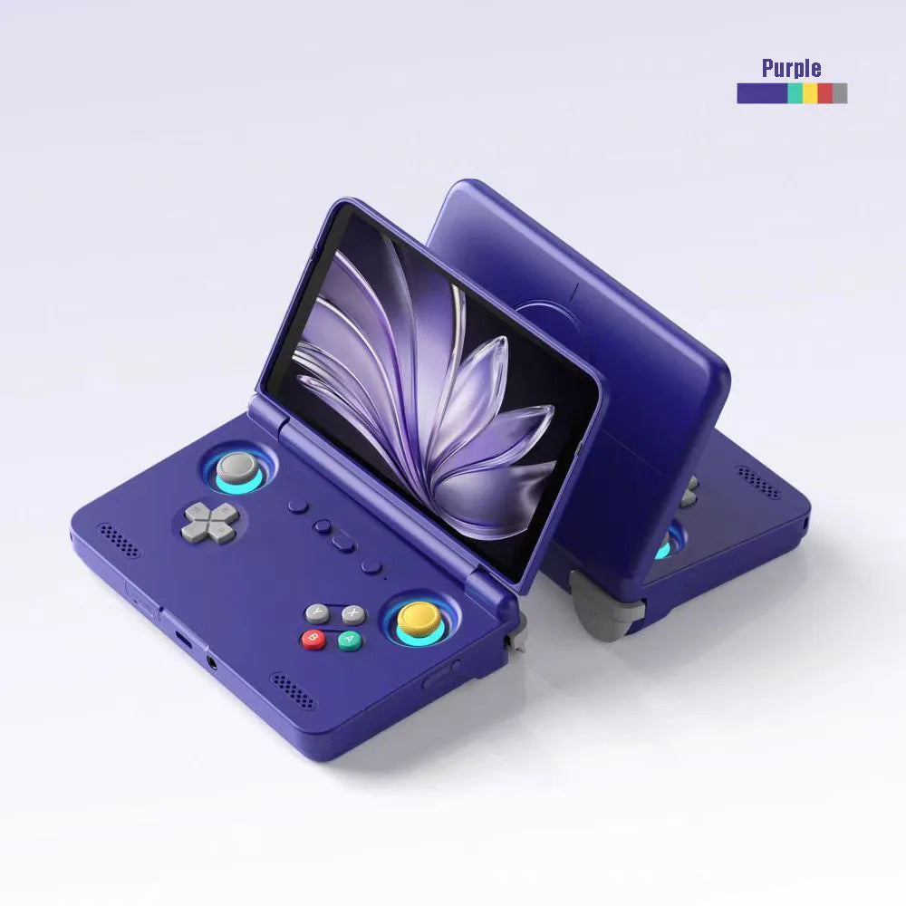 Retroid Pocket Flip2 Retro Handheld-Spielekonsole 5,5 Zoll Touch AMOLED-Bildschirm 1080P SD865 Android 13 Wifi6 Tragbarer Videoplayer