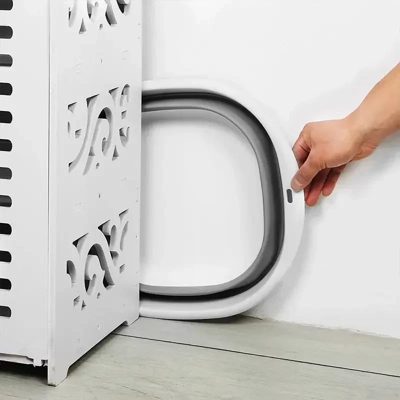 Klappwaschbecken aus Kunststoff, tragbare Waschbecken, zusammenklappbare Wäschewanne für Erwachsene, Baby-Badewanne, Badezimmer, Küchenzubehör, Waschbecken