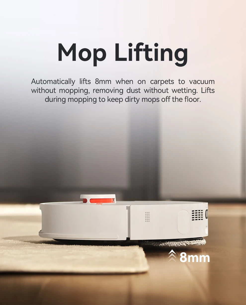 JONR Robot Vacuum P20 Pro International Edition Wischen Staubsaugen Trocknen Tücher Automatische Reinigung Staub Sammeln Entwässerung Wasser