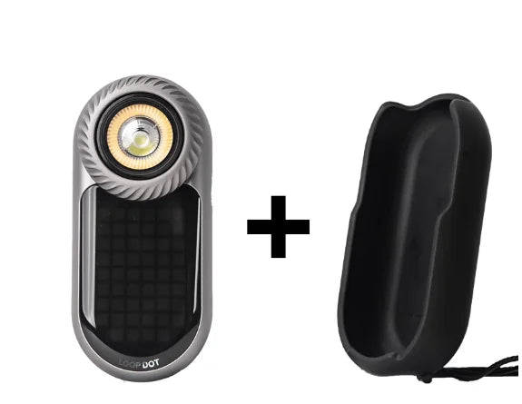 LOOPSK09-LOOPDOT LOOP Multifunktionale Mini-EDC-Taschenlampe, tragbare Handbeleuchtung, Taschenlampe für Outdoor-Sport, Camping, Höhlenforschung