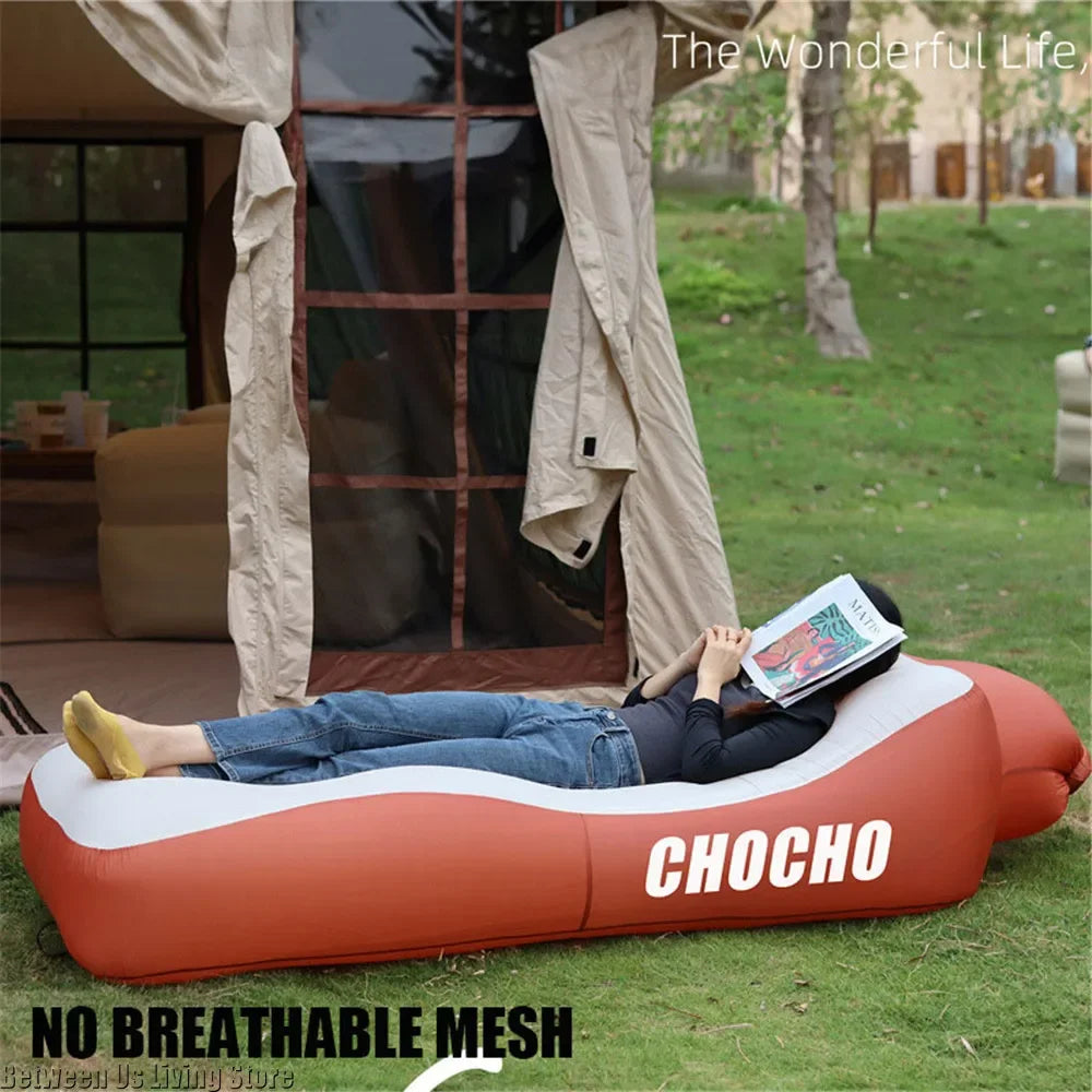 Aufblasbares Outdoor-Sofa – Sitzsack, Amphibien, für Pool, Strand, Camping & Garten, 9 Farben