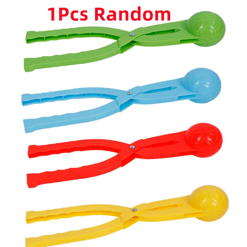 Im freien Schneeball Clip Schnee Greifen Klemmen Werkzeug Multi-form Cartoon Schneebälle Grabber Werfen Schnee Ball Sport Spielzeug Kinder geschenk