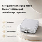 KUWAJIA KH-51 USB-C Ladeadapter 35W - Automatische Abschaltung, Ueberladesch utz, CE/FCC/RoHS | USB + USB-C | Titan-Silber