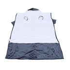 Heizdecke mit Ärmeln, Kapuze und Fußtasche, Flanell, 10 Heizstufen, elektrische tragbare Decke mit 3-Zeiterfassung, 127 x 70 Zoll