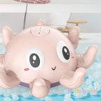 Baby Badespielzeug Oktopus – Leuchtend, Musik & Wasserspritzer