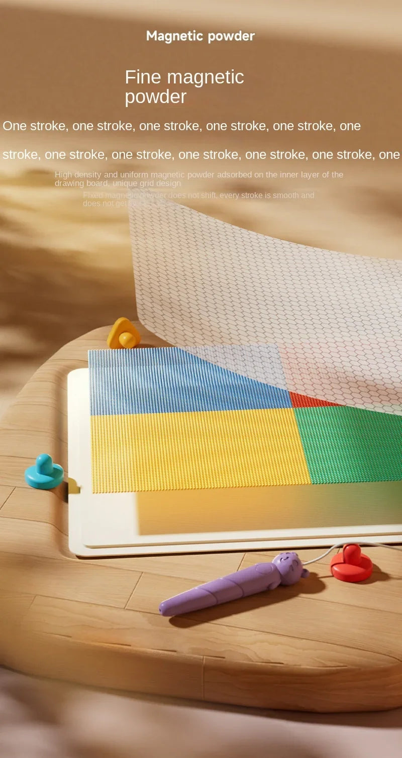 Kinder Cartoon Reißbrett Baby Puzzle Magnetische Schreibtafel Spielzeug Graffiti Magnetische Reißbrett Montessori Spielzeug für Kinder