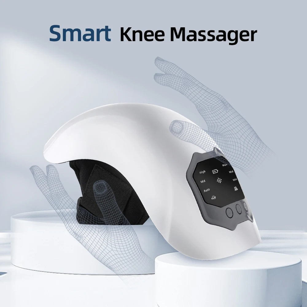 Drahtlose elektrische Heizung Knie Massage Pad Rot Licht Therapie Airbag Wrap Knie Massagegerät Heiße Kompresse Hohe Vibration Massage