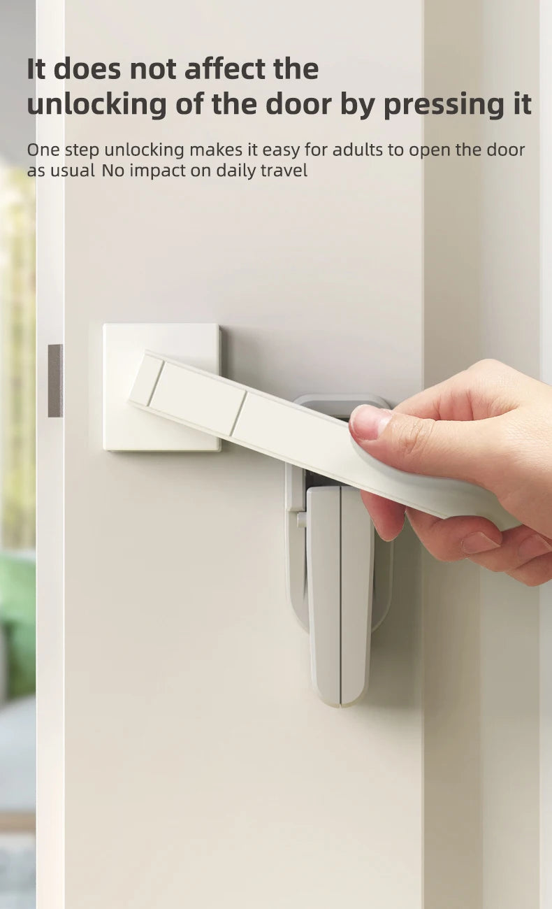 Home Universal Abs Schutz vorrichtung für Kinder einfach zu installieren Anti-Open-Griffs chlösser Tür hebels chloss Baby Sicherheits türen Schloss