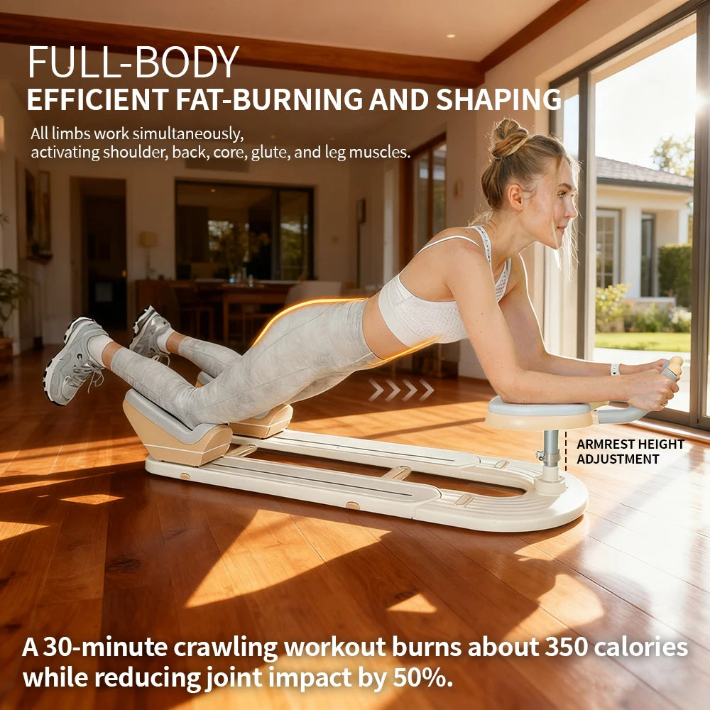 Heimtrainer-Kriechgerät für die Rehabilitation der Lendenwirbelsäule, Dehnübungen und Klettertraining