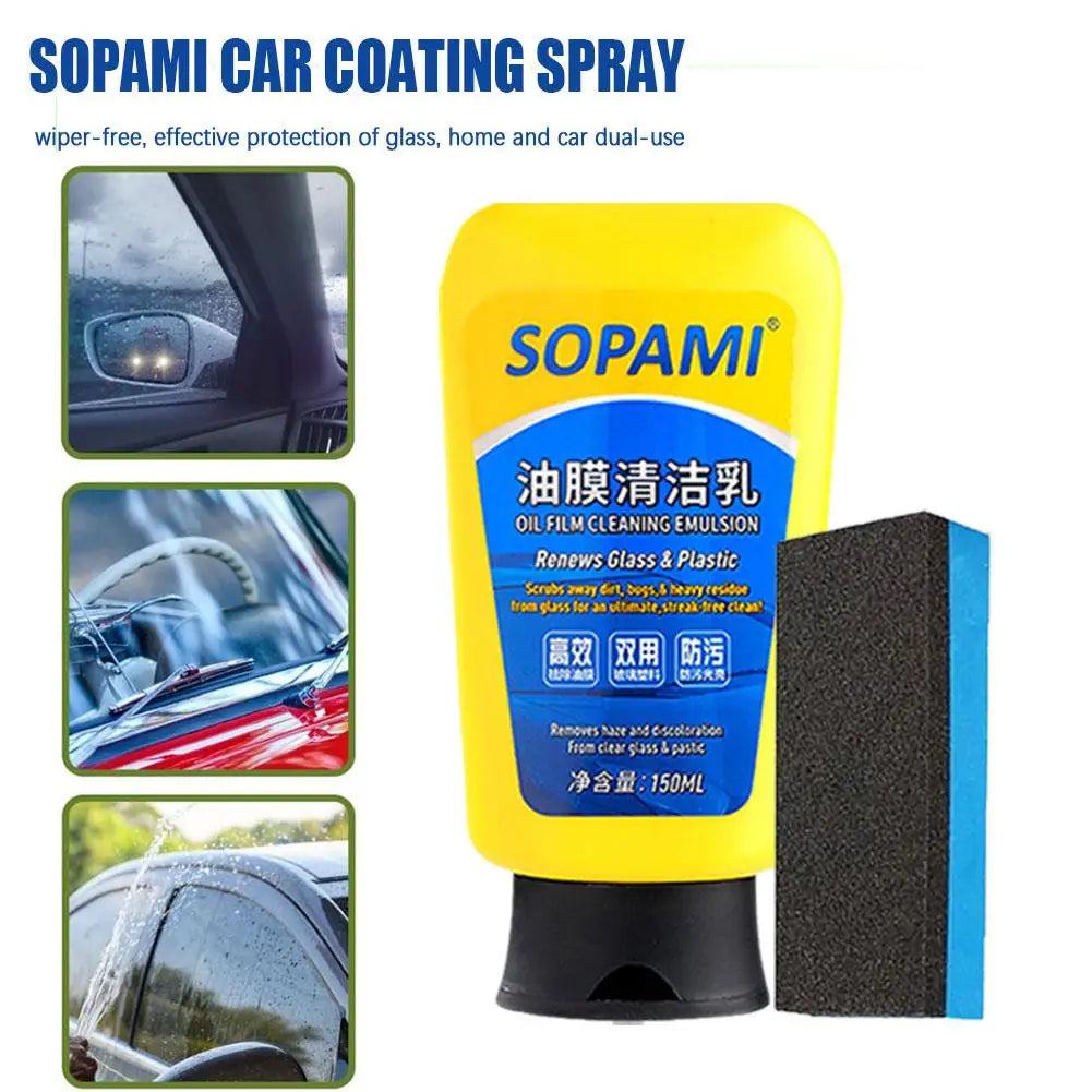 1/2/3PCs Sopami Auto Beschichtung Spray Schnelle Beschichtung Spray Schnelle Feine Kratzer Reparatur Nano Sopami öl Film Glas Reiniger Kratzer Reparatur