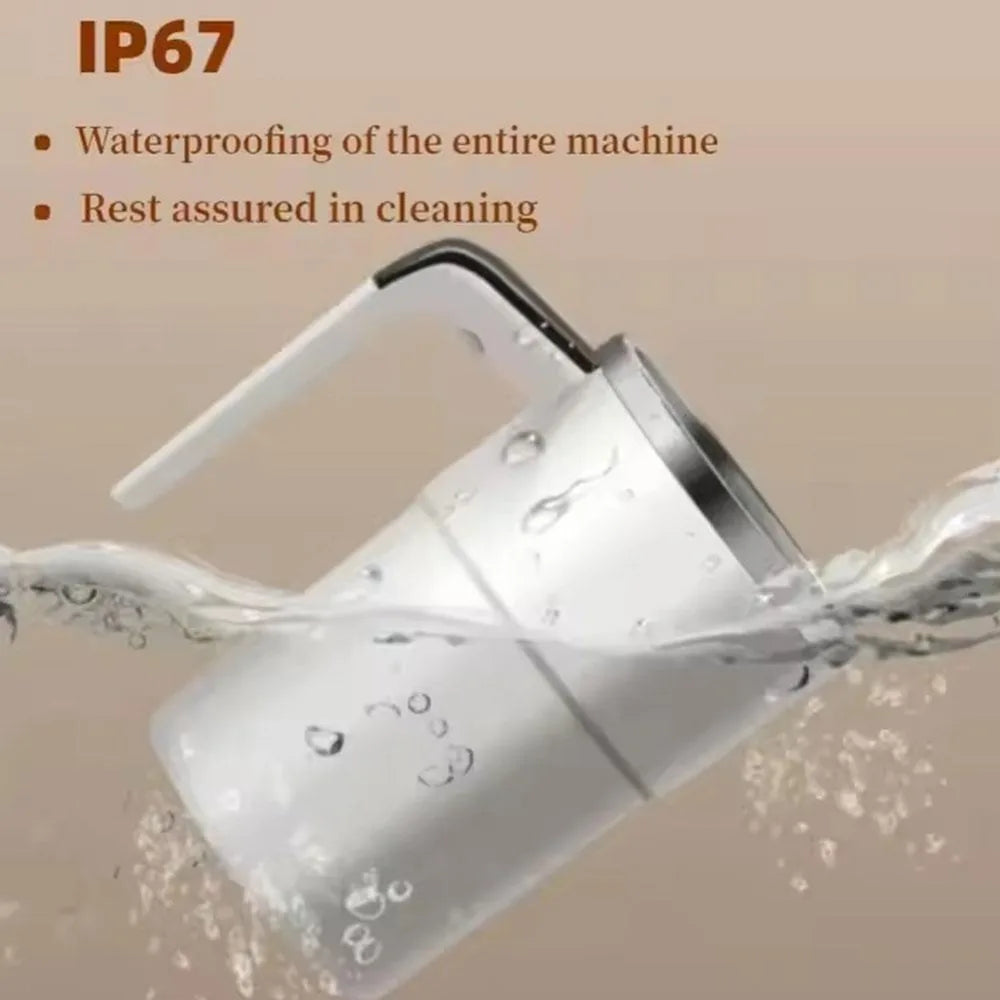 380ML Mini Elektrische Kaffeetasse Rotierenden Mixer Mit Abdeckung Automatische Mischbecher Wärmer LED Temperatur Display