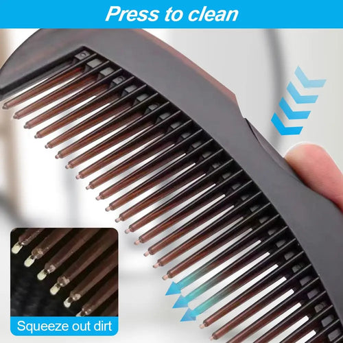 2PCS Schuppen Kamm Anti Statische scap Massage Haar Pinsel Drücken Anti-schuppen Öl Massage Reinigung Kämme Salon haar Styling Werkzeuge
