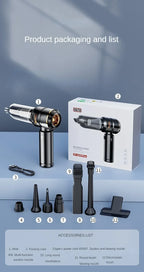 Auto-Staubsauger, leistungsstarker, tragbarer, kabelloser, bürstenloser Motor, Reinigungsmaschine, leistungsstarker Luftstaubsauger für Haushaltsgeräte