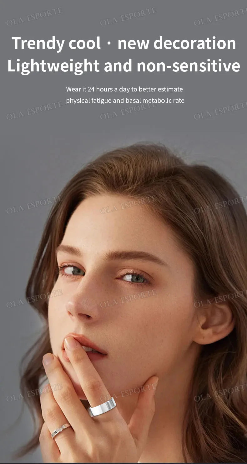 2025 neue Smart Ring Männer Frauen Kamera Steuerung Herzfrequenz Blut Sauerstoff Monitor Smartring IP68 & 5ATM Wasserdichte Multi-sport Modi