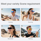 Intelligente Bluetooth-Brille zum Musikhören, Telefonanrufe, Radfahren, Sport, Kopfhörer, UV-Schutz, Intelligenz, Sonnenbrille für Männer und Frauen