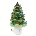 3D-Weihnachtsbaum-Nachtlicht, blinkende LED-Wanddekoration für Zuhause, Innenbereich, Weihnachtsdekoration, Geschenk