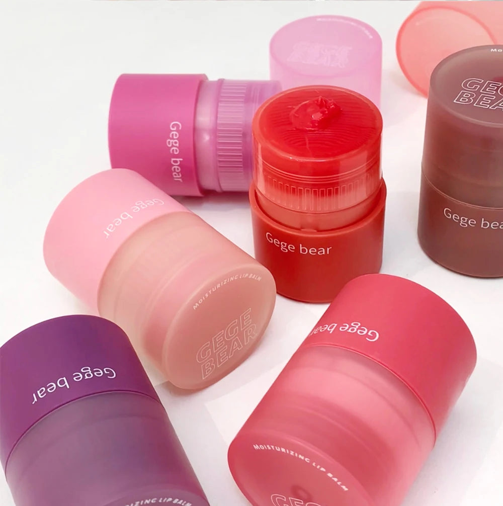 Gege Bear Hydrating Tinted Lip Essence – Feuchtigkeitsspendendes, wasserglanzendes Finish, jugendlicher und makelloser Lippenbalsam im koreanischen Stil