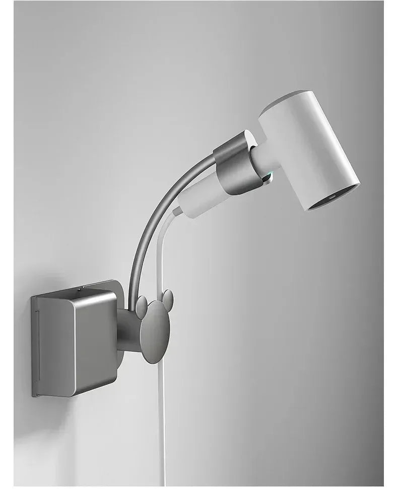 Haartrockner-Halter, kein Halt erforderlich, verstellbare Wandaufhängung, frei von Händen, kein Stanzen von Löchern erforderlich, universelles Luftkanal-Aufbewahrungsregal