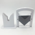 Bagel Guillotine Slicer mit Sicherheitsgriff Brotschneidemaschine Edelstahl Multifunktionale Backen Gebäck Utensilien