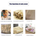 Elastischer Jacquard-Sofabezug für Wohnzimmer, schmutzabweisend, waschbar, Sessel, Sofa, Schonbezug, Schutz für Zuhause, Couch, Dekor, 1/2/3/4 Sitz