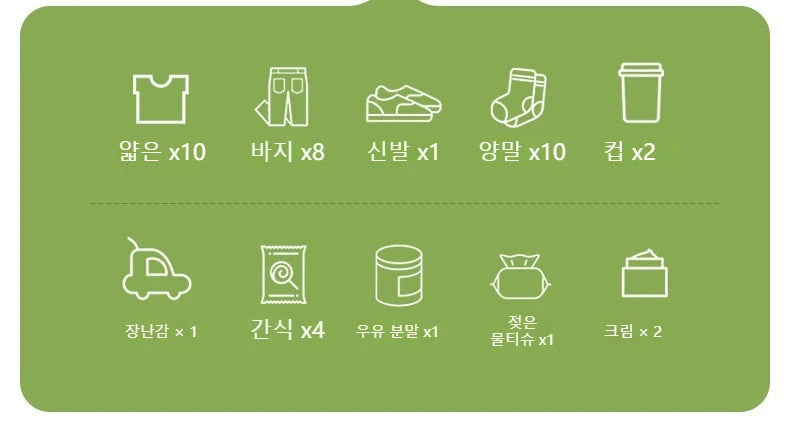 Cartoon Kinder Trunk, fahrbare Reisetasche