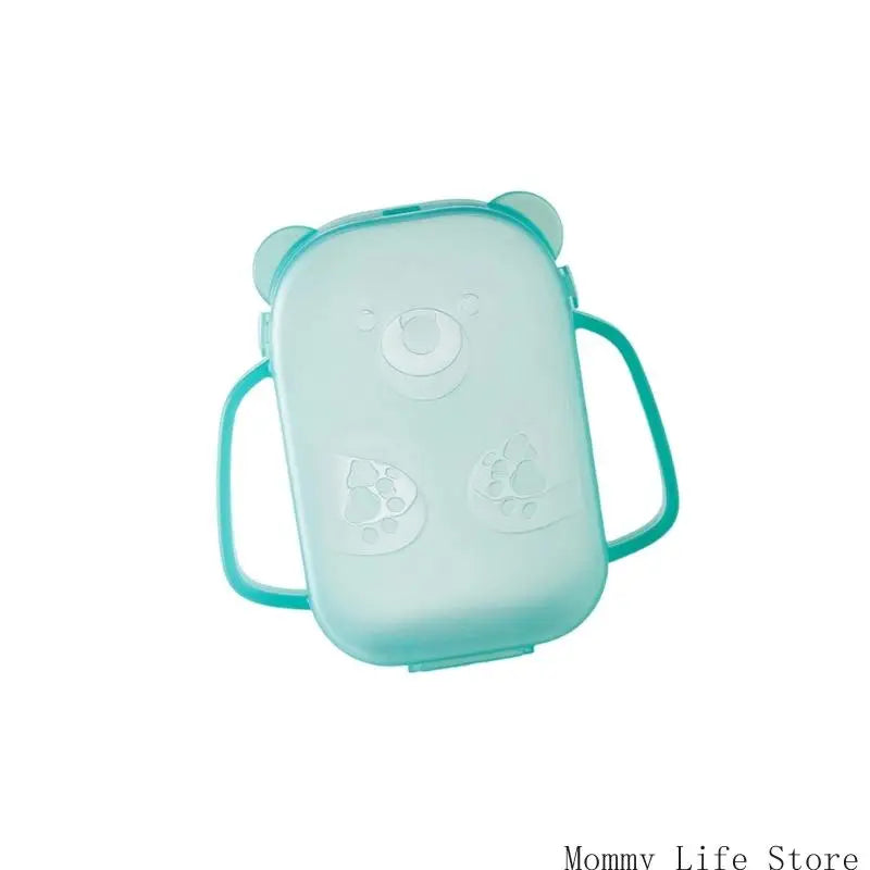 OOTDTY Quetschbeutel-Halter für Babys – Auslaufsicher, transparent, für Joghurt & Babykost, 3 Farben