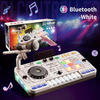 DJ Mischspielzeug für Kinder, multifunktionale Bluetooth-DJ-Tastaturen, Plattenspieler-Controller, Kinder-Musikinstrument, Lernspielzeug