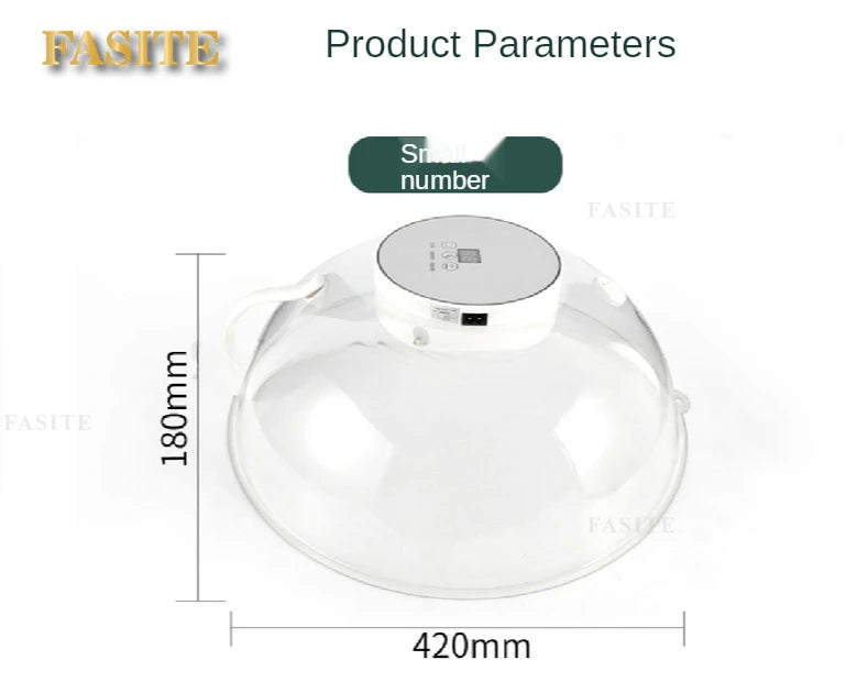 Heizungs-Dichtungsabdeckung für Lebensmittel, Mahlzeit, intelligente intelligente elektrische Heizung, Lebensmittel-Isolierabdeckung, multifunktionale Lebensmittel- und Frischabdeckung