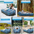 Aufblasbares Outdoor-Sofa – Sitzsack, Amphibien, für Pool, Strand, Camping & Garten, 9 Farben