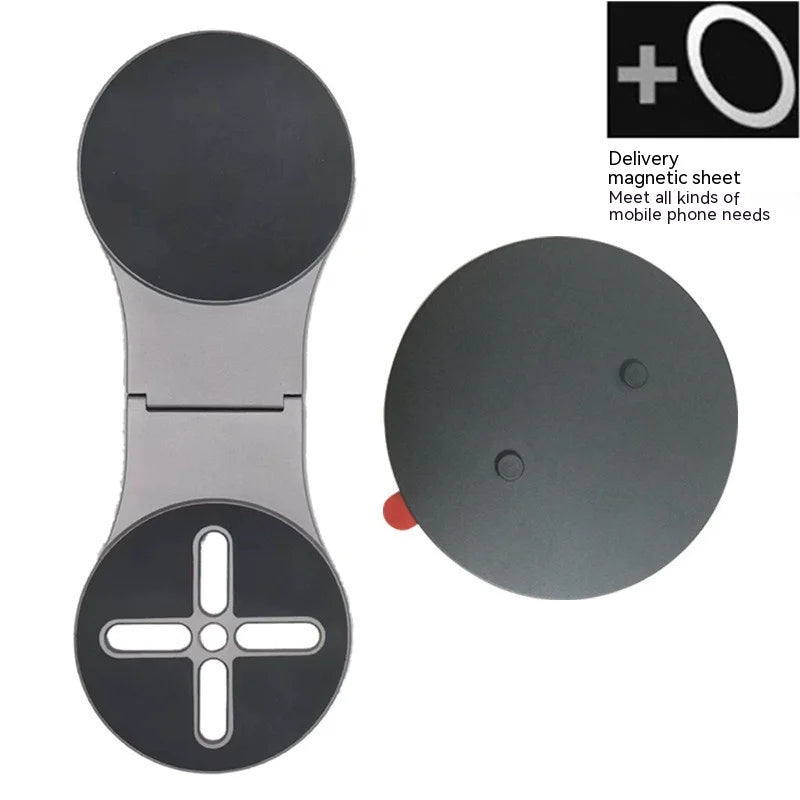 Mehrzweck-Telefonhalter, Aluminium-kompatible MagSafe-Halterung für Laptop, iPhone-Halterung für Tesla Model 3 Y-Automonitor