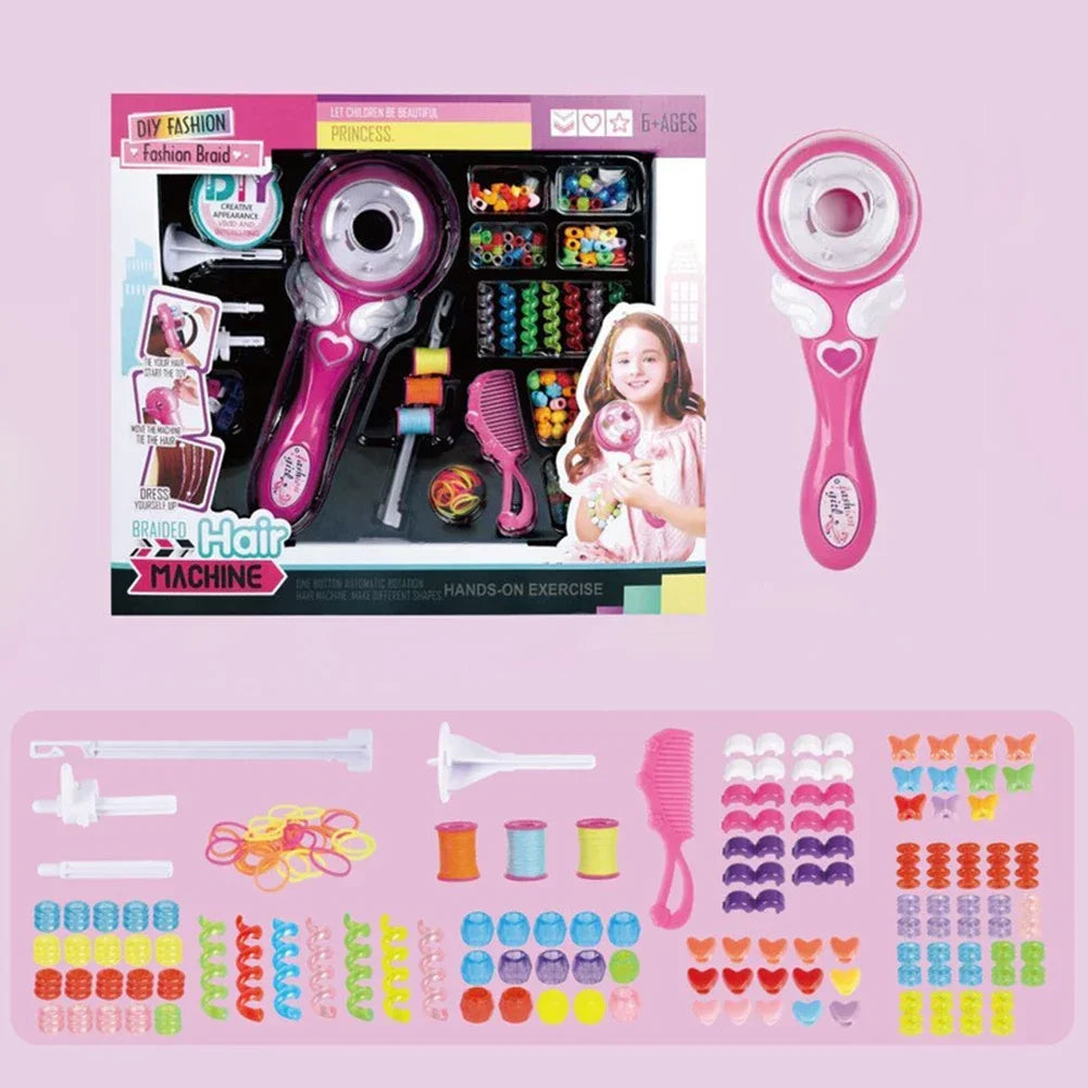 Kinder Mädchen Automatische Haar Flechter Elektrische Flechten Frisur Werkzeug Twist Gestrickte Maschine Geschenk Spielzeug Haar Styling Werkzeuge