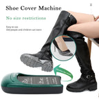 Schuhüberzugspender, Einweg-Schuhüberzugspender, wasserdicht, rutschfest, Schuhüberzugspender für den Innenbereich, Schuhüberzug-Fußpedalmaschine, Laminiergerät
