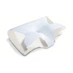 Memory-Schaum Nackenkissen 2-in-1 – Orthopädisch, ergonomisch, Anti-Schnarchen, 4 Farben