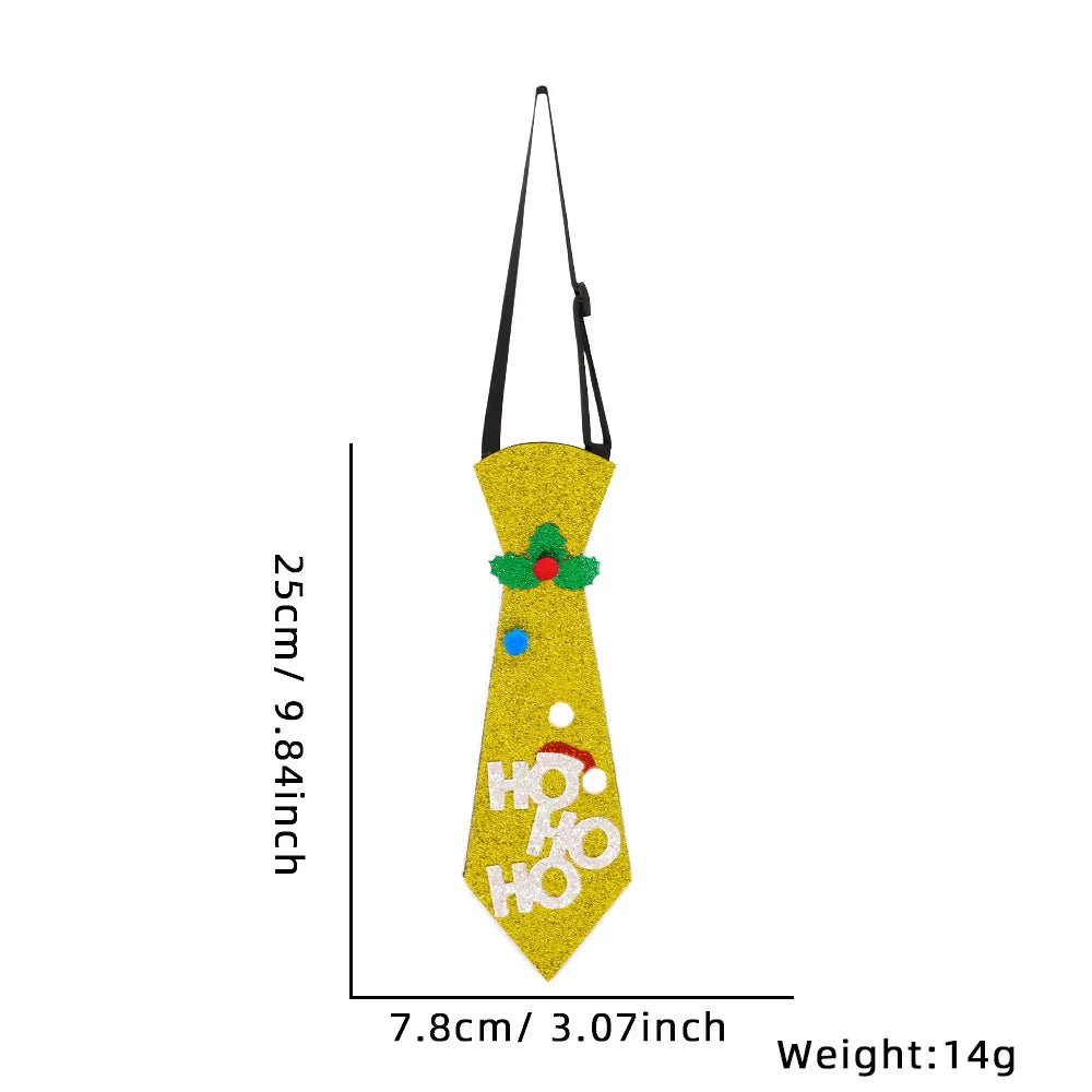 Filz Weihnachts krawatten, Weihnachts schmuck, Schneemann, Elch, Weihnachts baum, Krawatten für Kinder, Weihnachts feier dekorationen