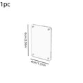 1/3/4 Zoll Acryl-Fotorahmen, Acryl-Kühlschrank-Bilderrahmen, Mehrzweck-Bilderrahmen für Haushaltsdekorationshalter